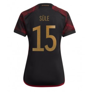 Tyskland Niklas Sule #15 Udebanetrøje Dame VM 2022 Kort ærmer